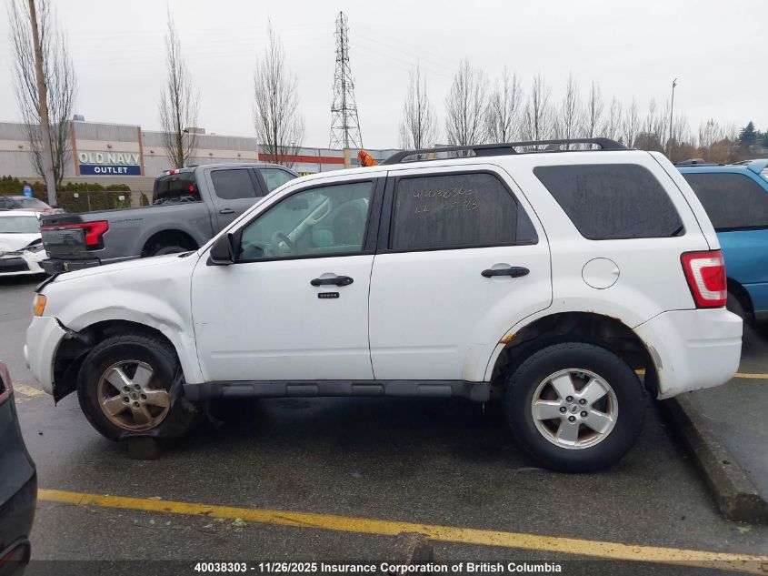 2011 Ford Escape Xlt VIN: 1FMCU9DG3BKA23336 Lot: 40038303