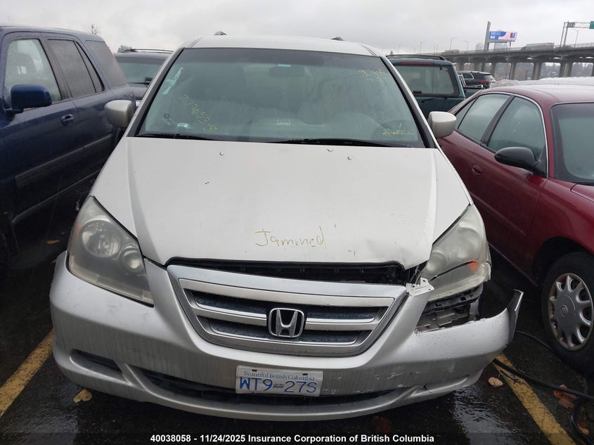 2006 Honda Odyssey Ex VIN: 5FNRL38406B501424 Lot: 40038058