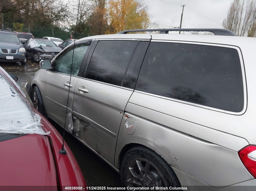 2006 Honda Odyssey Ex VIN: 5FNRL38406B501424 Lot: 40038058