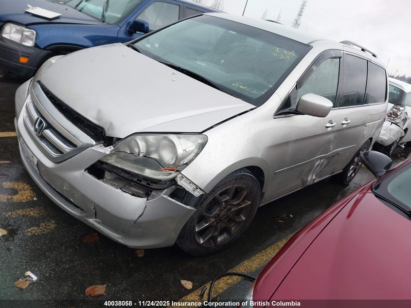 5FNRL38406B501424 2006 HONDA ODYSSEY photo no. 2