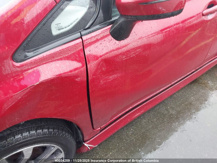 2015 Nissan Versa Note S/S Plus/Sv/Sl/Sr VIN: 3N1CE2CPXFL352200 Lot: 40034259