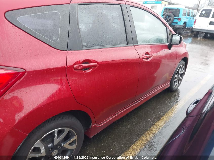 2015 Nissan Versa Note S/S Plus/Sv/Sl/Sr VIN: 3N1CE2CPXFL352200 Lot: 40034259