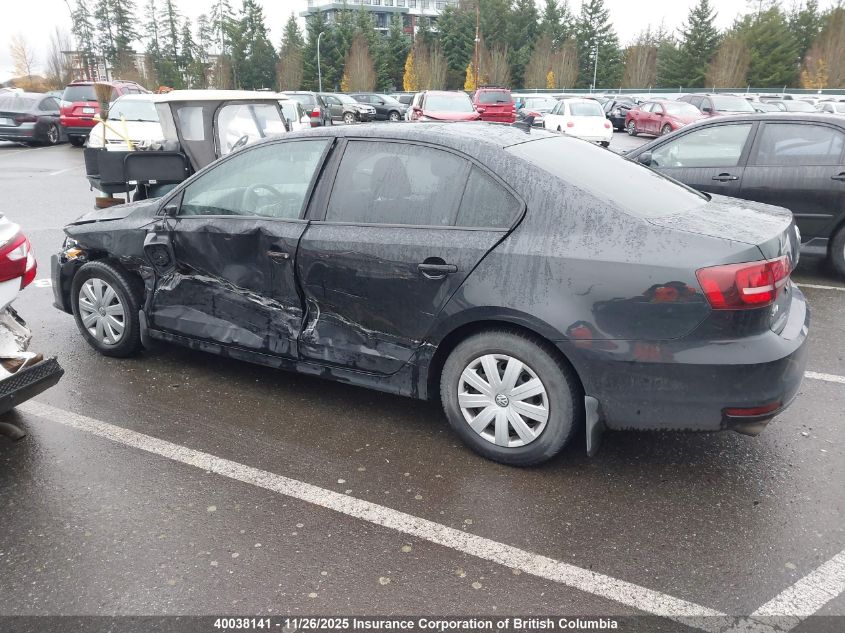 2017 Volkswagen Jetta S VIN: 3VW167AJ2HM379625 Lot: 40038141