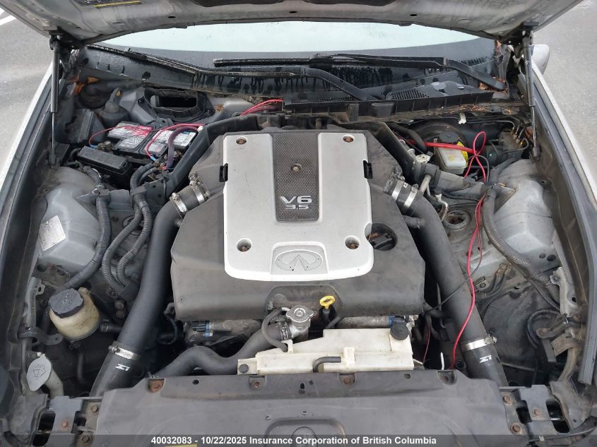 2007 Infiniti G35 VIN: JNKBV61F07M808379 Lot: 40032083