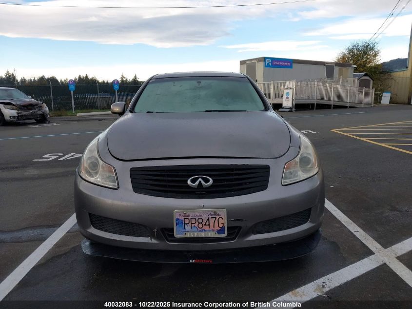 2007 Infiniti G35 VIN: JNKBV61F07M808379 Lot: 40032083