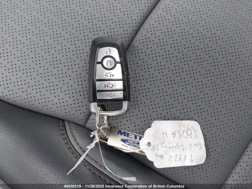 2025 Ford F150 VIN: 1FT6W5L77SWG22724 Lot: 40038319