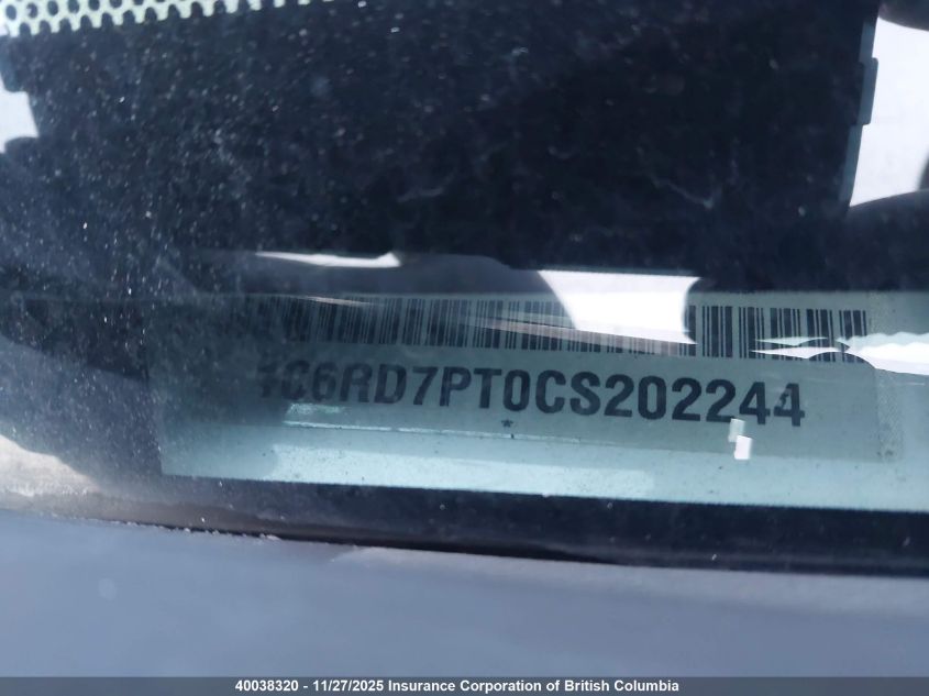 2012 Dodge Ram 1500 Longhorn VIN: 1C6RD7PT0CS202244 Lot: 40038320