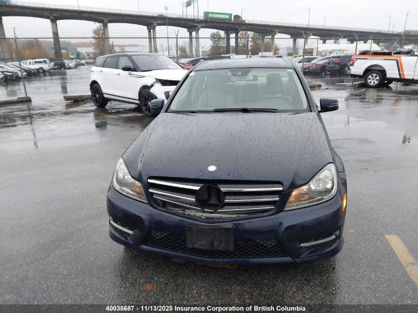 2014 Mercedes-Benz C 300 4Matic VIN: WDDGF8AB6EG222848 Lot: 40035687