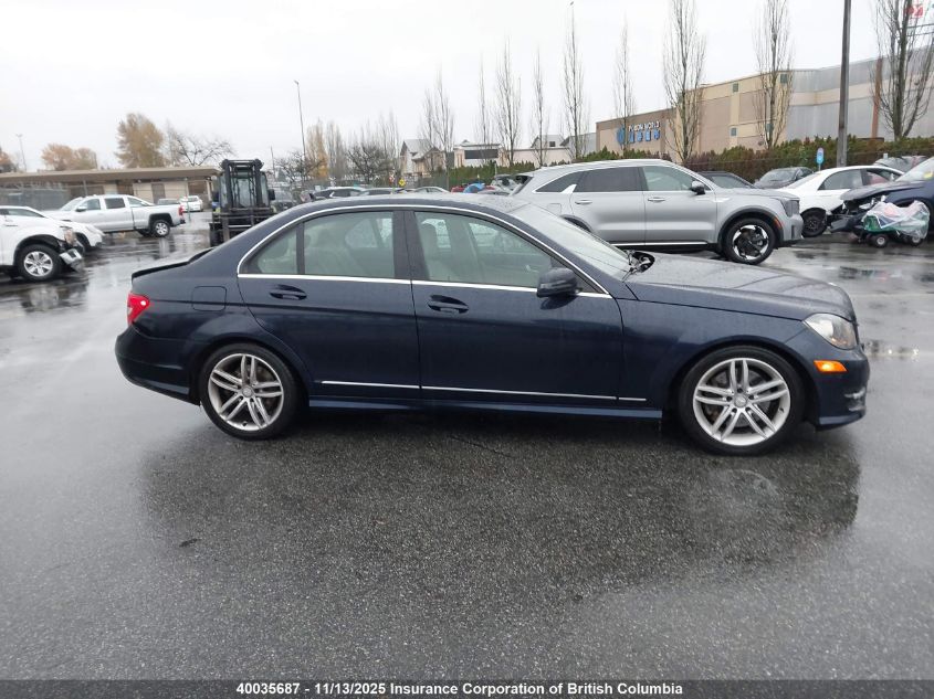 2014 Mercedes-Benz C 300 4Matic VIN: WDDGF8AB6EG222848 Lot: 40035687