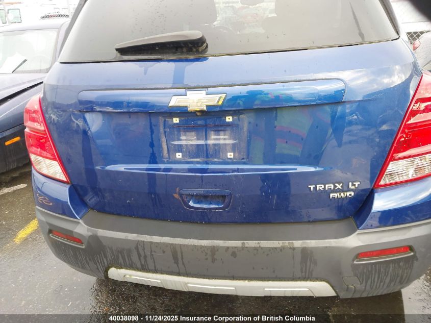 2016 Chevrolet Trax 1Lt VIN: 3GNCJPSB3GL115178 Lot: 40038098