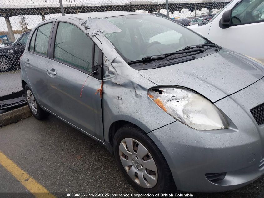 2008 Toyota Yaris VIN: JTDKT923X85194787 Lot: 40038366