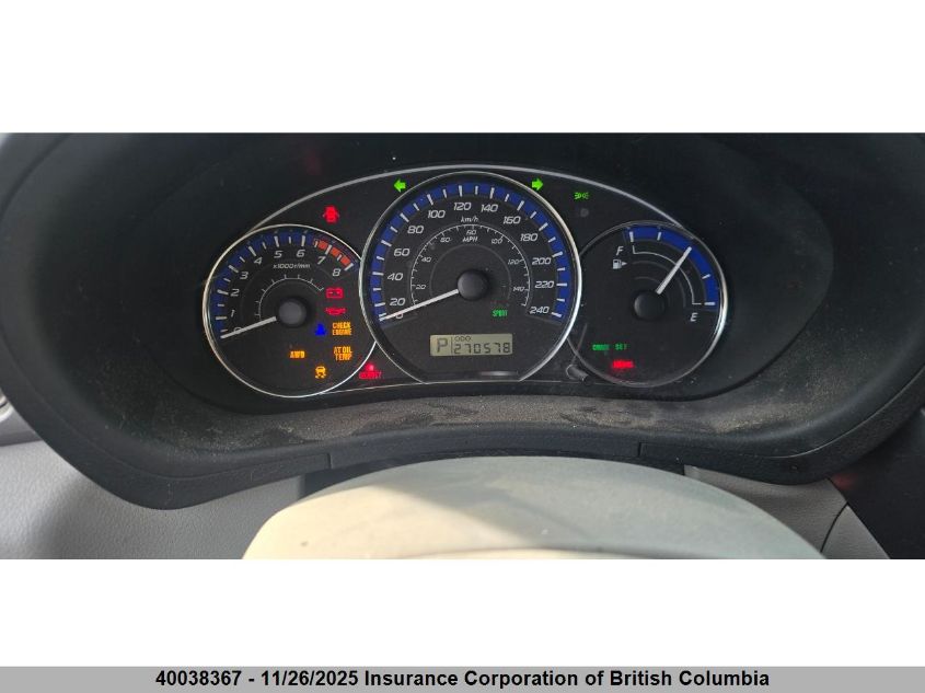 2011 Subaru Forester 2.5X VIN: JF2SHCBC3BH755756 Lot: 40038367