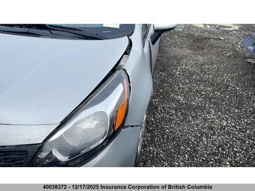 2014 Kia Rio VIN: KNADM4A37E6378064 Lot: 40038372