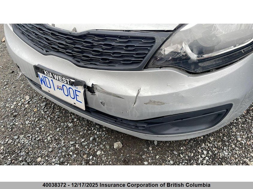 KNADM4A37E6378064 2014 KIA RIO photo no. 2