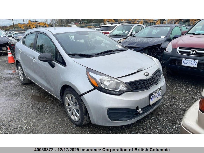 KNADM4A37E6378064 2014 KIA RIO photo no. 3