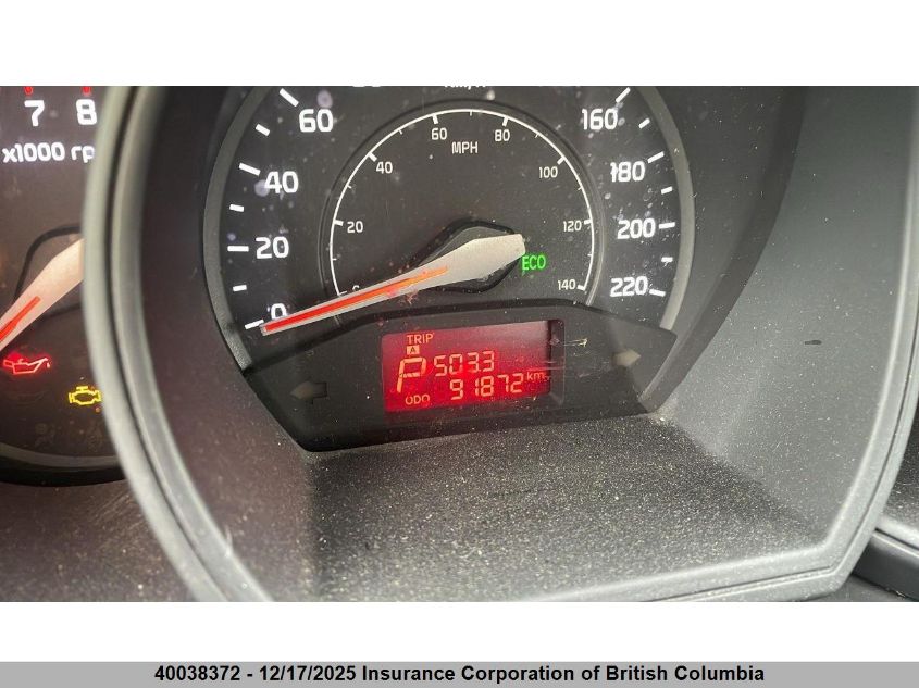 2014 Kia Rio VIN: KNADM4A37E6378064 Lot: 40038372