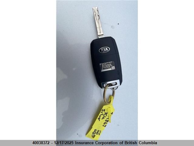 2014 Kia Rio VIN: KNADM4A37E6378064 Lot: 40038372