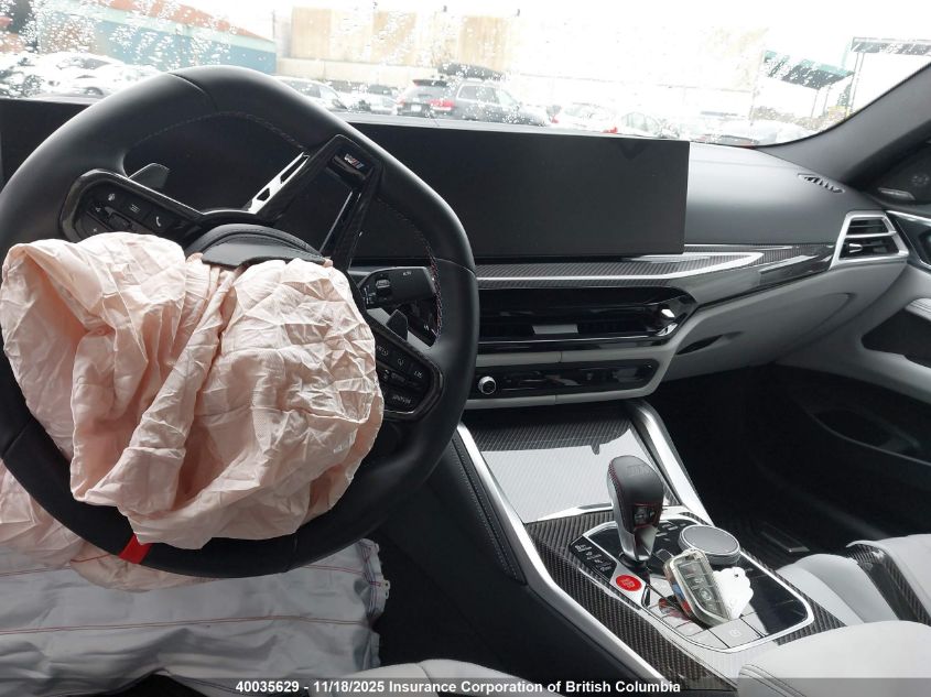 2025 BMW M4 Competition VIN: WBS33HK01SCS46291 Lot: 40035629