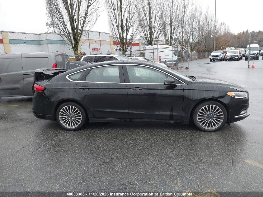 2018 Ford Fusion Titanium/Platinum Hev VIN: 3FA6P0RU1JR215647 Lot: 40038383