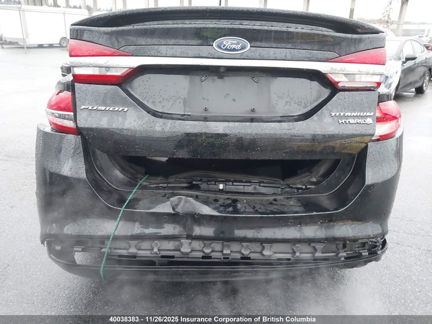 2018 Ford Fusion Titanium/Platinum Hev VIN: 3FA6P0RU1JR215647 Lot: 40038383