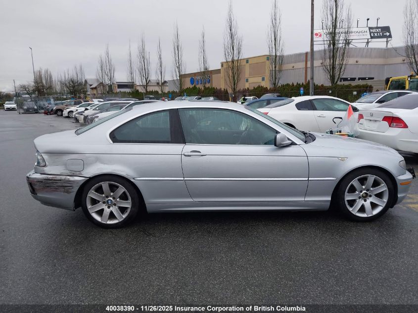 2004 BMW 325Ci VIN: WBABD33474PL01209 Lot: 40038390