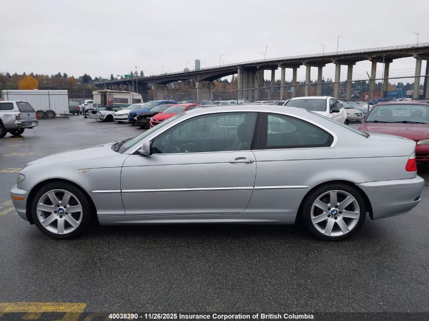 2004 BMW 325Ci VIN: WBABD33474PL01209 Lot: 40038390