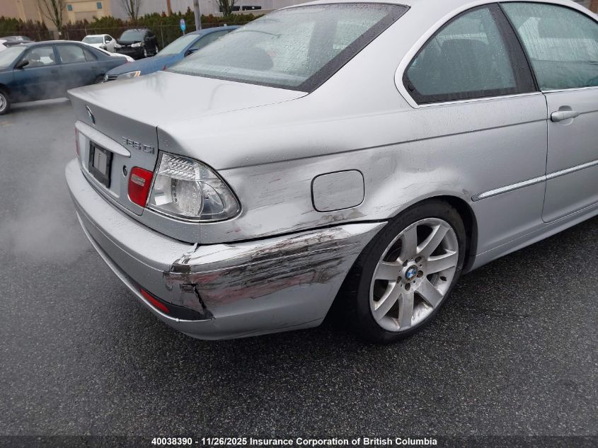 2004 BMW 325Ci VIN: WBABD33474PL01209 Lot: 40038390