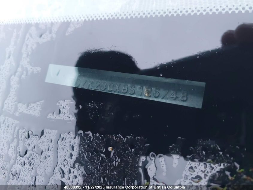 2008 Toyota Sienna Ce/Le VIN: 5TDZK23CX8S126748 Lot: 40038392