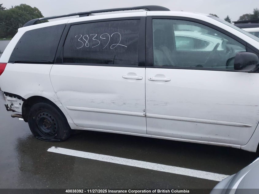 2008 Toyota Sienna Ce/Le VIN: 5TDZK23CX8S126748 Lot: 40038392