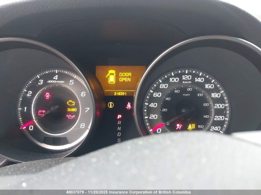 2012 Acura Mdx Advance VIN: 2HNYD2H66CH003328 Lot: 40037079