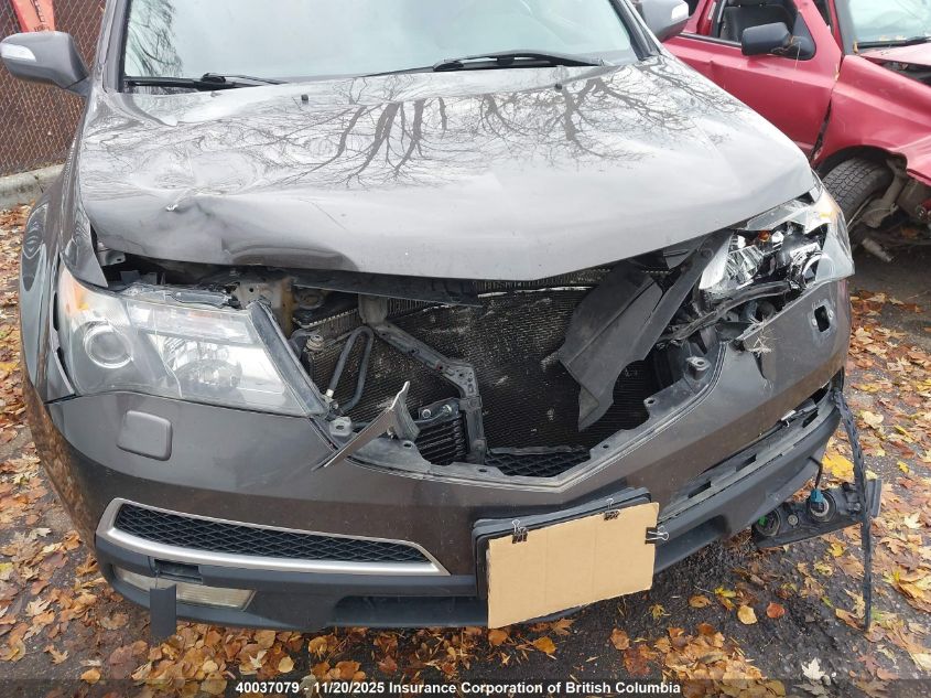 2012 Acura Mdx Advance VIN: 2HNYD2H66CH003328 Lot: 40037079