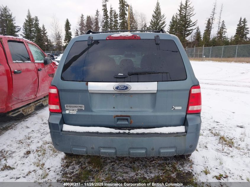 2011 Ford Escape Limited VIN: 1FMCU9EG3BKC14172 Lot: 40038317