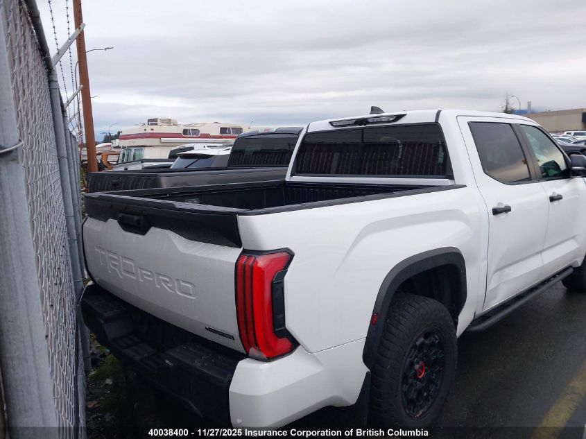 2025 Toyota Tundra Crewmax Limited/Crewmax Trd Pro VIN: 5TFPC5DB9SX086272 Lot: 40038400