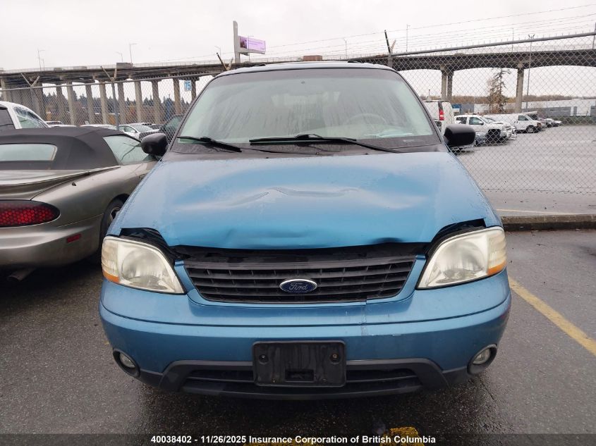 2001 Ford Windstar Se Sport VIN: 2FMZA57441BC03530 Lot: 40038402