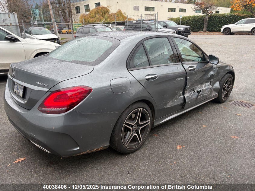 55SWF8EB4LU331573 2020 Mercedes-Benz C 300 4Mati auction photo 1