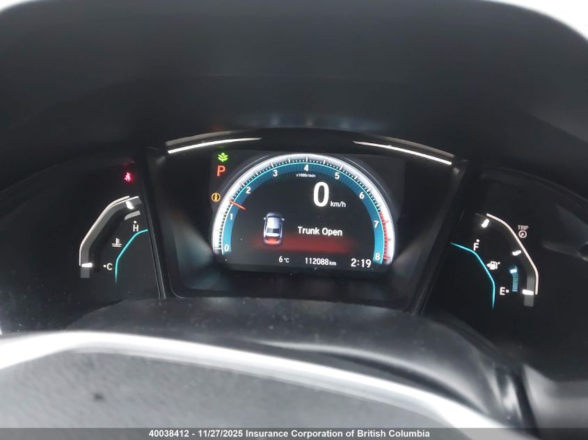 2018 Honda Civic VIN: 2HGFC2F67JH040762 Lot: 40038412