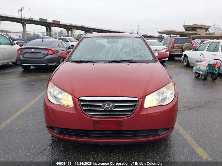 2009 Hyundai Elantra Gls/Se VIN: KMHDU45D29U771943 Lot: 40038418