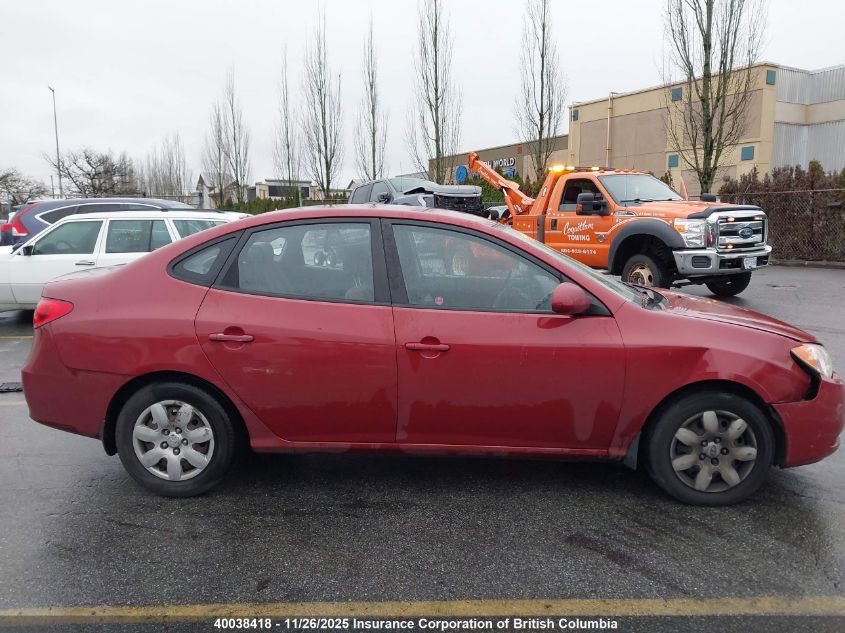 2009 Hyundai Elantra Gls/Se VIN: KMHDU45D29U771943 Lot: 40038418