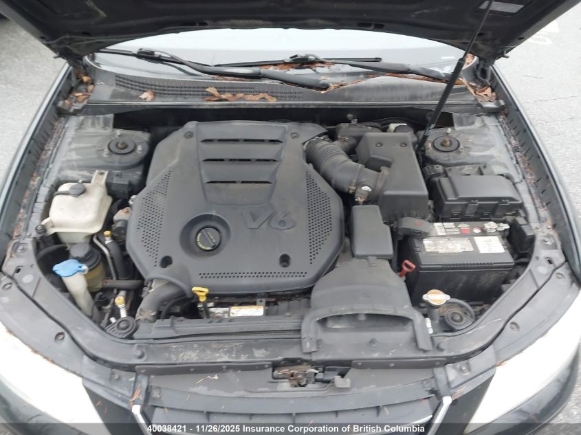 2010 Hyundai Sonata Gls VIN: 5NPET4AF8AH611230 Lot: 40038421