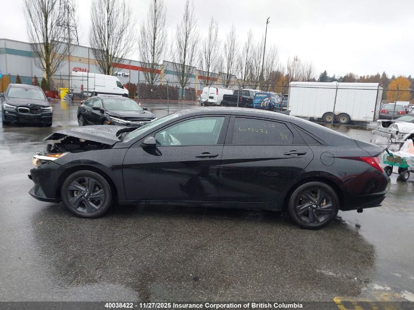 2021 Hyundai Elantra Sel VIN: KMHLM4AG2MU090234 Lot: 40038422