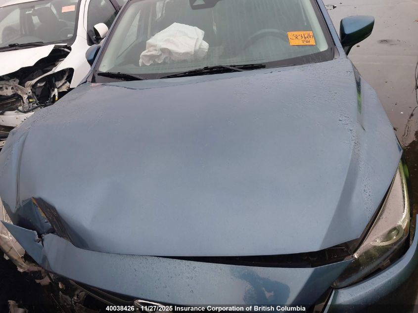 2018 Mazda 3 Touring VIN: 3MZBN1L78JM233838 Lot: 40038426