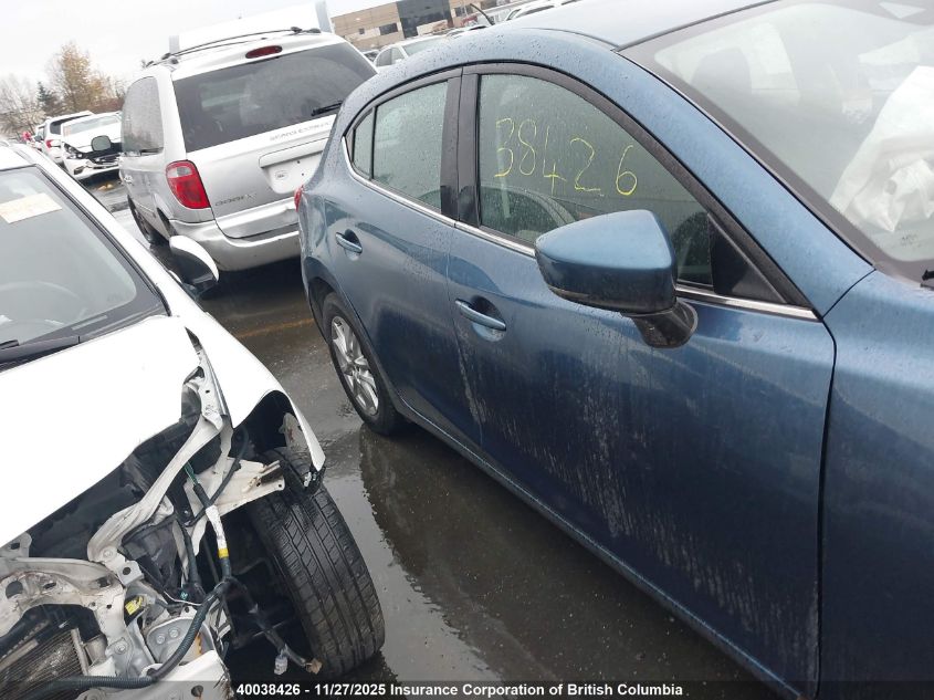 2018 Mazda 3 Touring VIN: 3MZBN1L78JM233838 Lot: 40038426