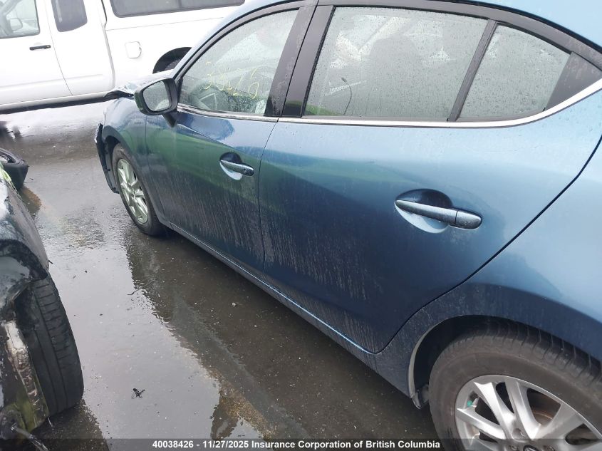 2018 Mazda 3 Touring VIN: 3MZBN1L78JM233838 Lot: 40038426