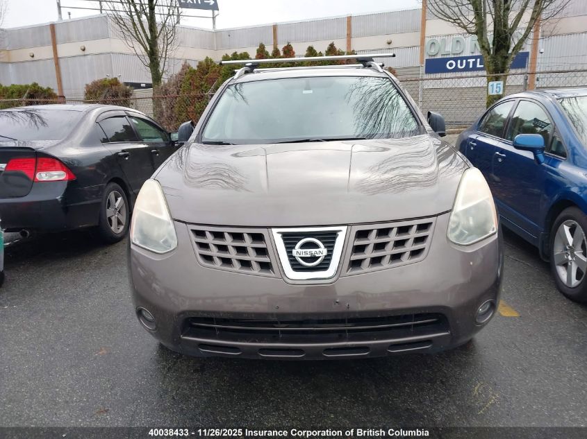 2008 Nissan Rogue VIN: JN8AS58V68W136898 Lot: 40038433