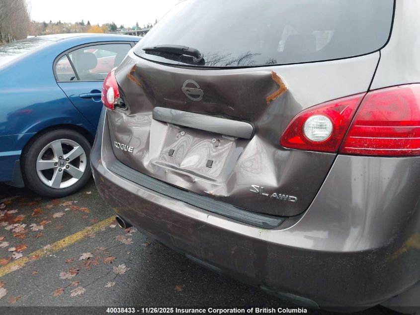 2008 Nissan Rogue VIN: JN8AS58V68W136898 Lot: 40038433