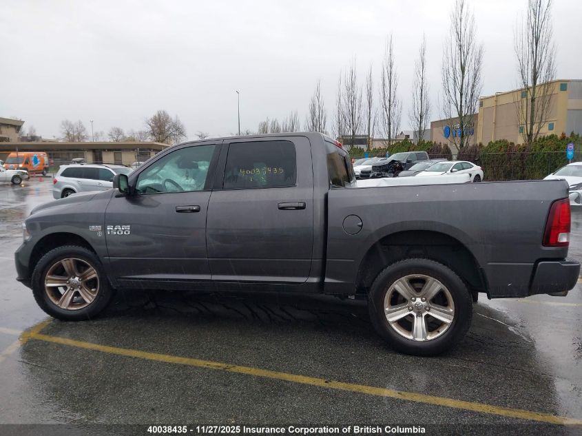 2016 Ram 1500 Sport VIN: 1C6RR7MT8GS281481 Lot: 40038435