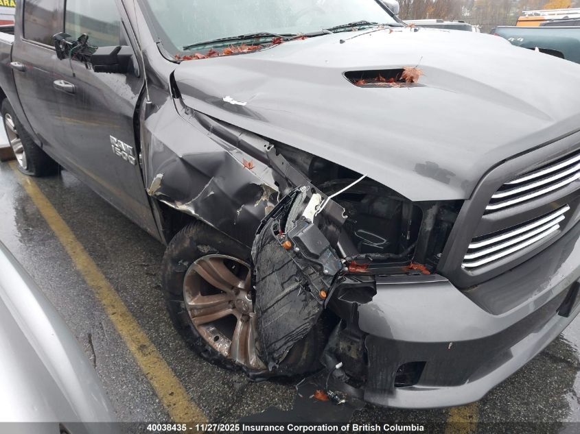 2016 Ram 1500 Sport VIN: 1C6RR7MT8GS281481 Lot: 40038435