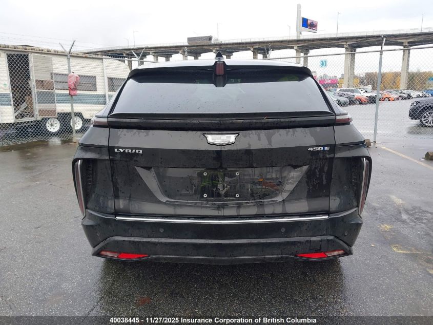 2024 Cadillac Lyriq VIN: 1GYKPMRK6RZ103989 Lot: 40038445