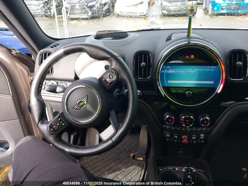 2023 Mini Countryman Cooper S VIN: WMZ83BR05P3P51483 Lot: 40034599