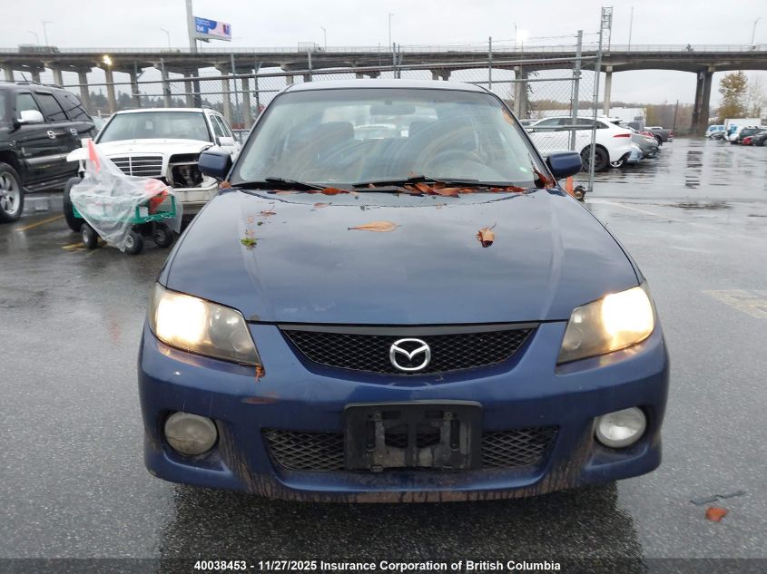 2003 Mazda Protege Pr5 VIN: JM1BJ245931188619 Lot: 40038453